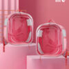 Square Clear Cat Carrier